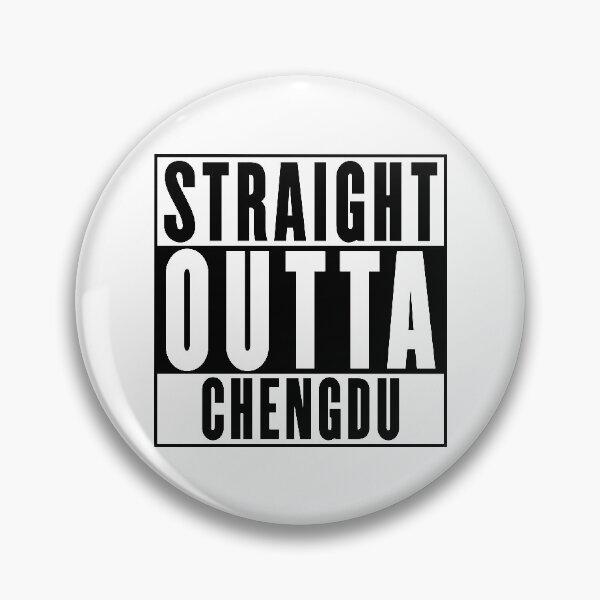 Item preview, Straight Outta Chengdu designed and sold by RandomStuffShop.