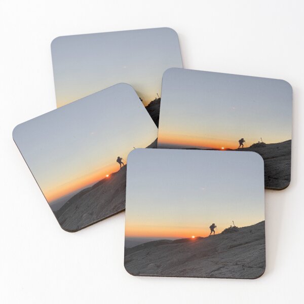Item preview, Hiker at sunset designed and sold by Kathy Eager Creative.