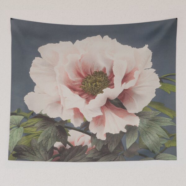 Item preview, Vintage pink peony flower designed and sold by katakania.