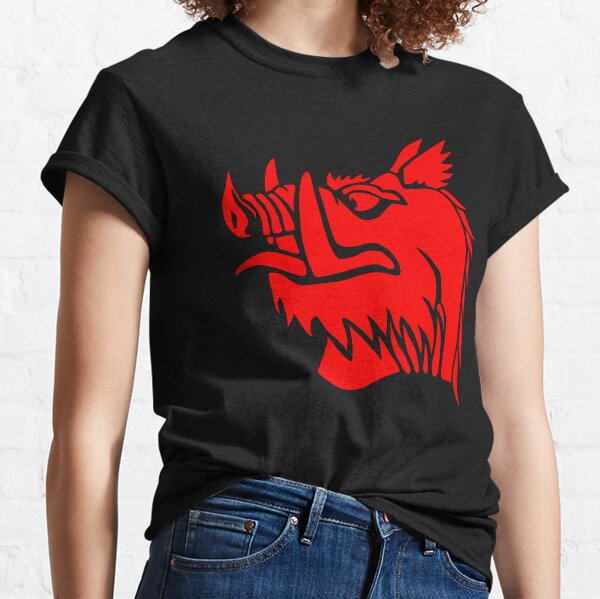 Black knight boar Classic T-Shirt