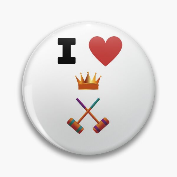 Item preview, I love Croquet designed and sold by TheRightHonMP.