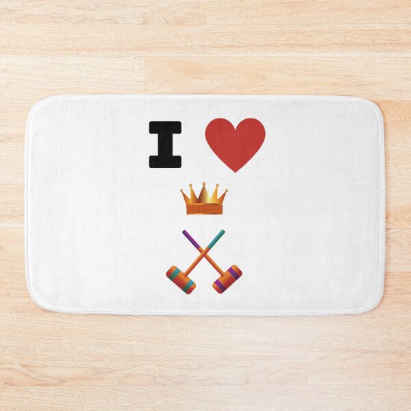 Item preview, I love Croquet designed and sold by TheRightHonMP.