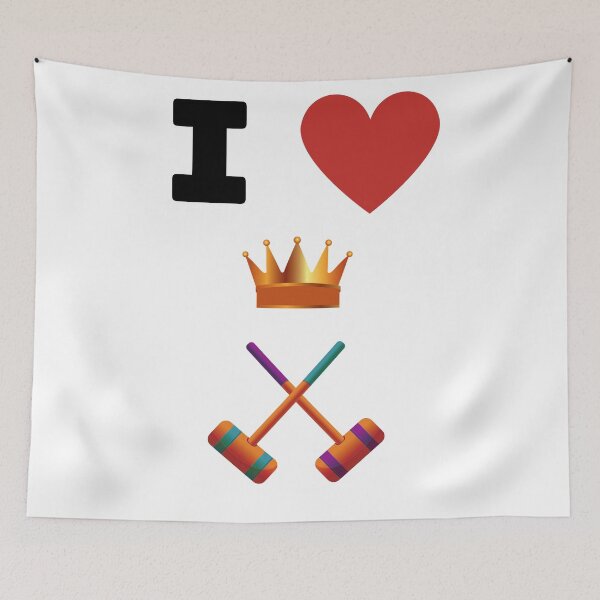 Item preview, I love Croquet designed and sold by TheRightHonMP.