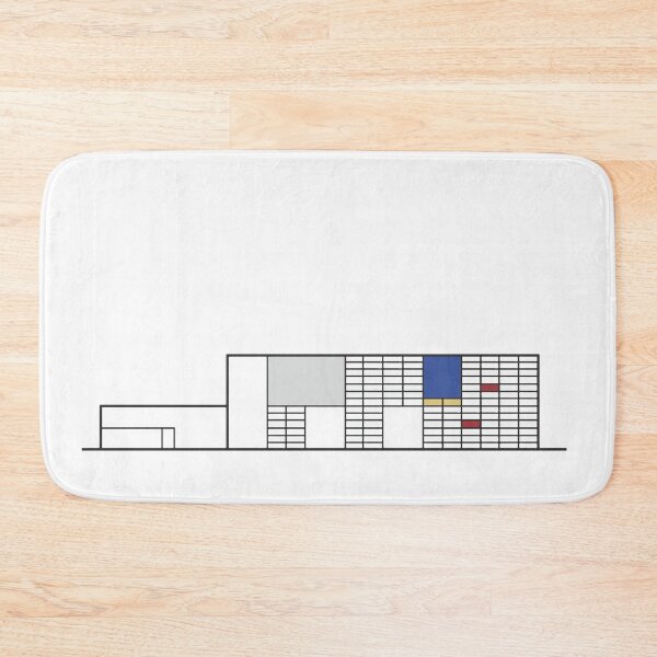 Item preview, Modern mid-century architecture - Eames house illustration designed and sold by artsyvectors.