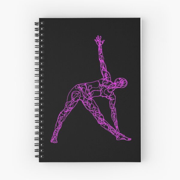 Item preview, Contour Line Yoga-Crown Chakra The Triangle Pose designed and sold by FranksArtWorld.