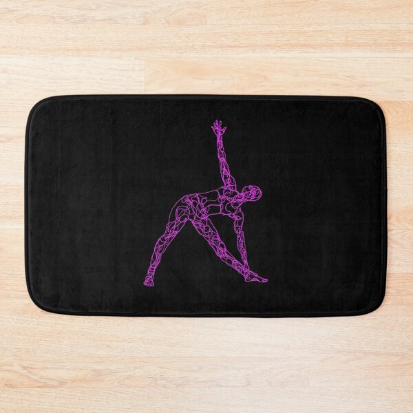 Item preview, Contour Line Yoga-Crown Chakra The Triangle Pose designed and sold by FranksArtWorld.
