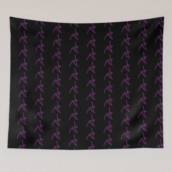 Item preview, Contour Line Yoga-Crown Chakra The Triangle Pose designed and sold by FranksArtWorld.