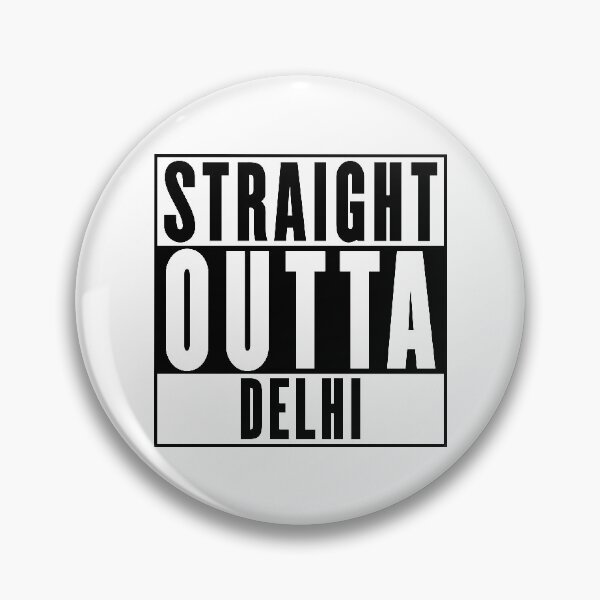 Item preview, Straight Outta Delhi designed and sold by RandomStuffShop.