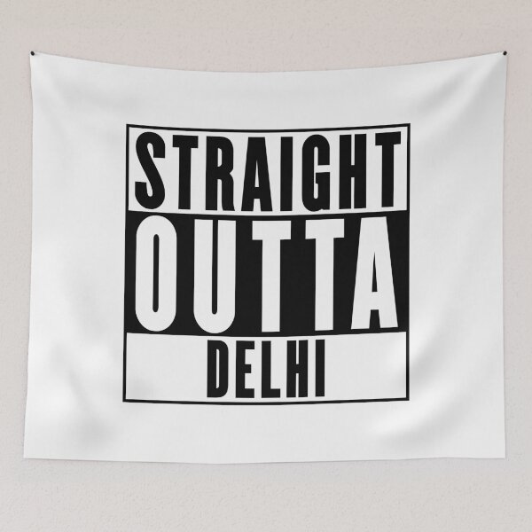 Item preview, Straight Outta Delhi designed and sold by RandomStuffShop.