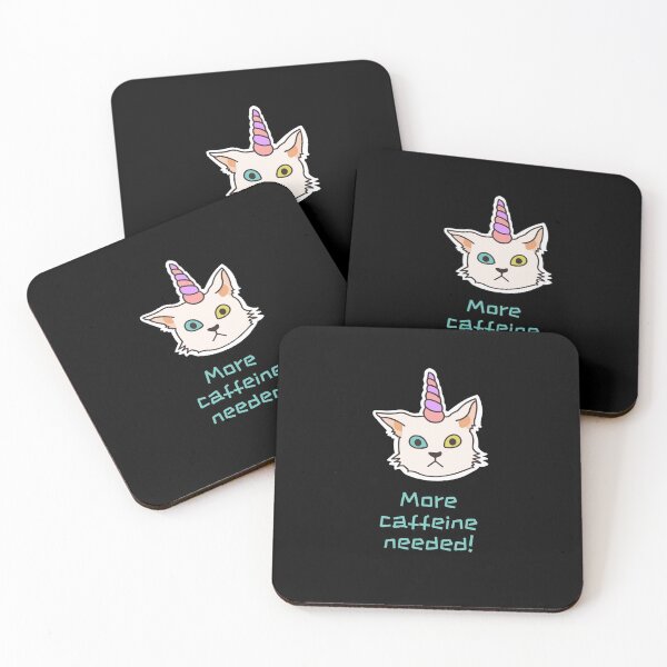 Item preview, Caffeinated Unicat designed and sold by GZenelu.