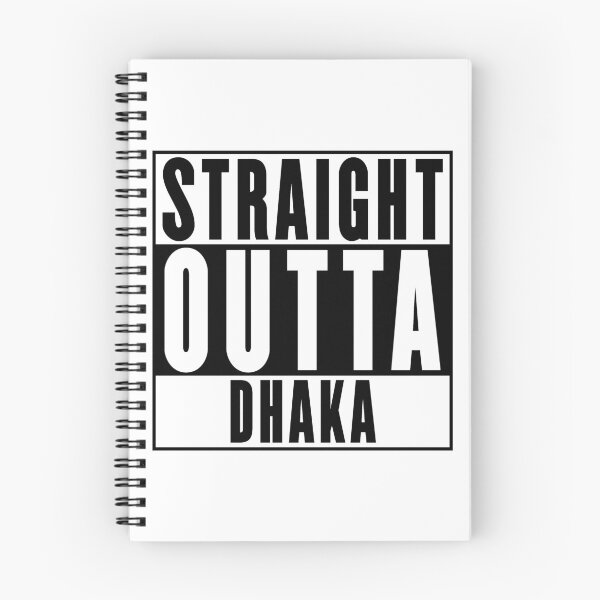 Item preview, Straight Outta Dhaka designed and sold by RandomStuffShop.