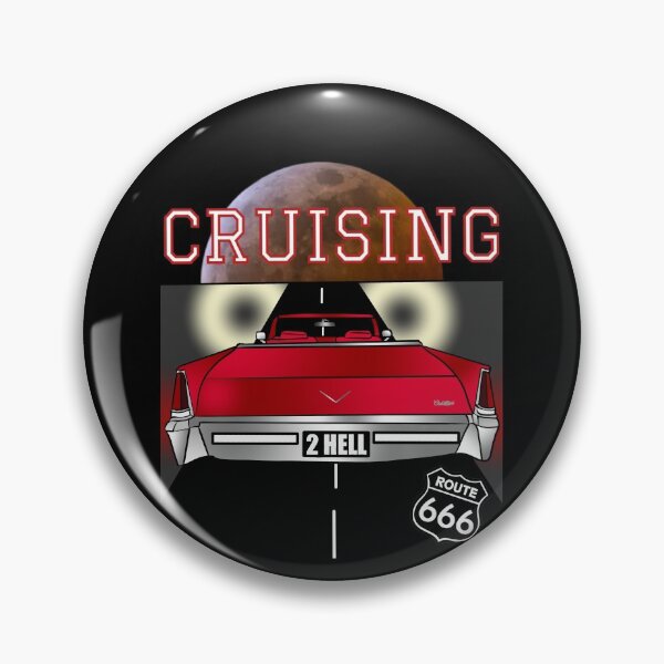 Item preview, Cruising 2 hell in a Cadillac  designed and sold by ArtisanAaron.