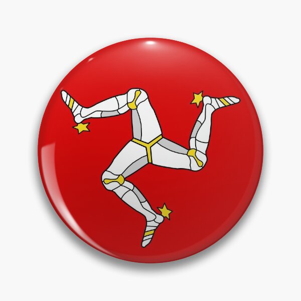 Item preview, Isle of Mann Flag - Manx Triskelion designed and sold by SolarCross.