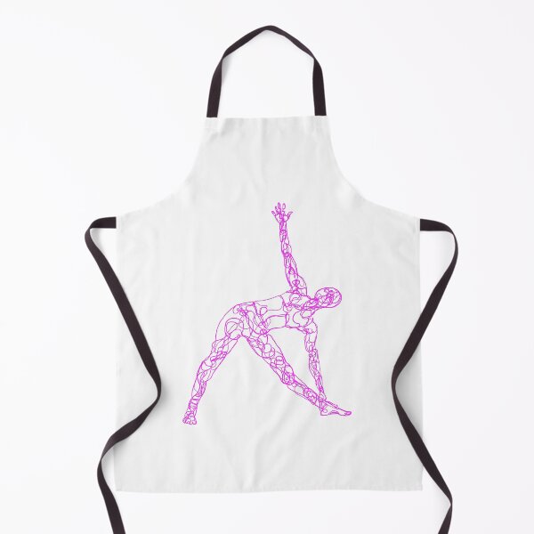 Item preview, Contour Line Yoga-Crown Chakra The Triangle Pose designed and sold by FranksArtWorld.