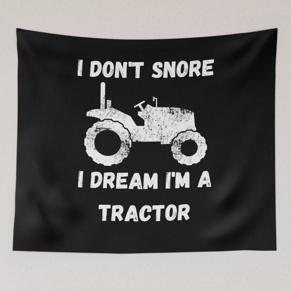 Item preview, I don't snore tractor designed and sold by Caregiverology.