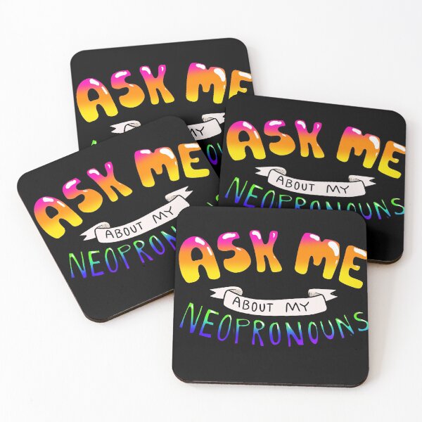 Item preview, Ask Me About My Neopronouns designed and sold by emmydrawsstuff.