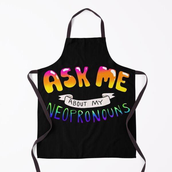Aperçu de l'œuvre Interrogez-moi sur mes Neopronouns créée et vendue par emmydrawsstuff.