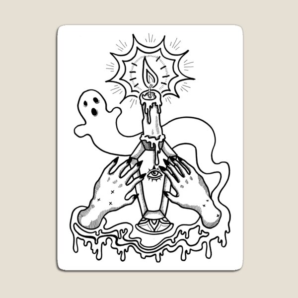 Coffin Seance: Memento Mori Magnet