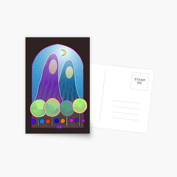 Sacred Mountains Postcard