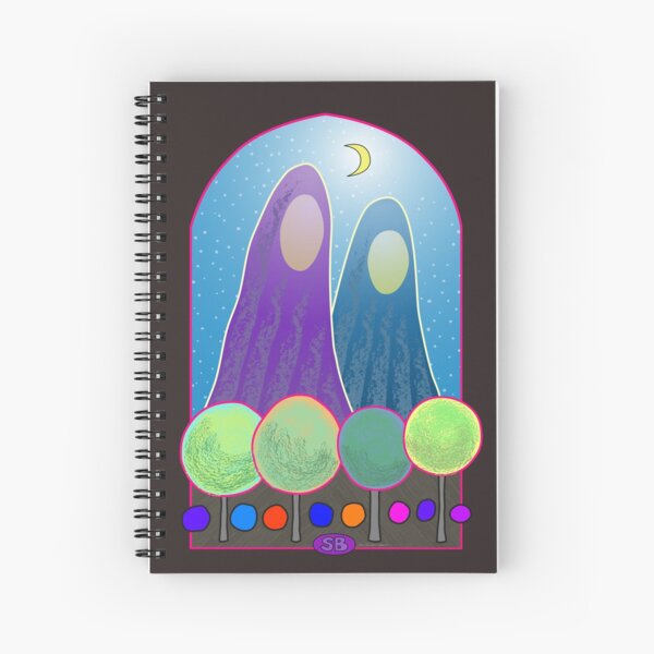 Sacred Mountains Spiral Notebook
