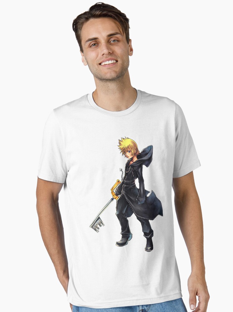 Imagen 2 de 7, Camiseta esencial con la obra Roxas Kingdom Hearts 358/2 días, diseñada y vendida por MaxNasta.