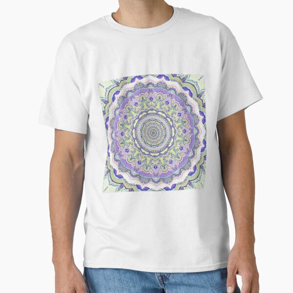 Vista previa del artículo con la obra «Mandala, art naif, mandala art, wall art, home deco, meditación, yoga, curación, actitud Zen», diseñado y vendido por SandrineK.
