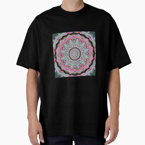 Vista previa del artículo con la obra «Mandala, art naif, mandala art, wall art, home deco, meditación, yoga, curación, actitud Zen», diseñado y vendido por SandrineK.