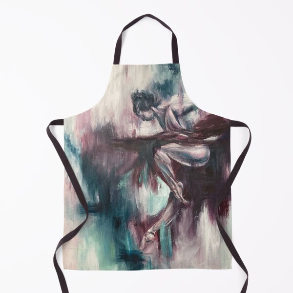 Item preview, Storm Dancer - Abstract Painting of a Fantasy Dancer Against Stormclouds designed and sold by EmilyDewsnap.