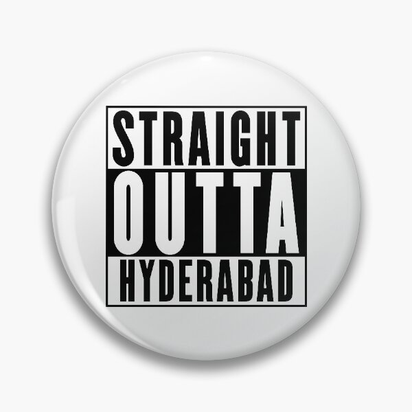 Item preview, Straight Outta Hyderabad designed and sold by RandomStuffShop.