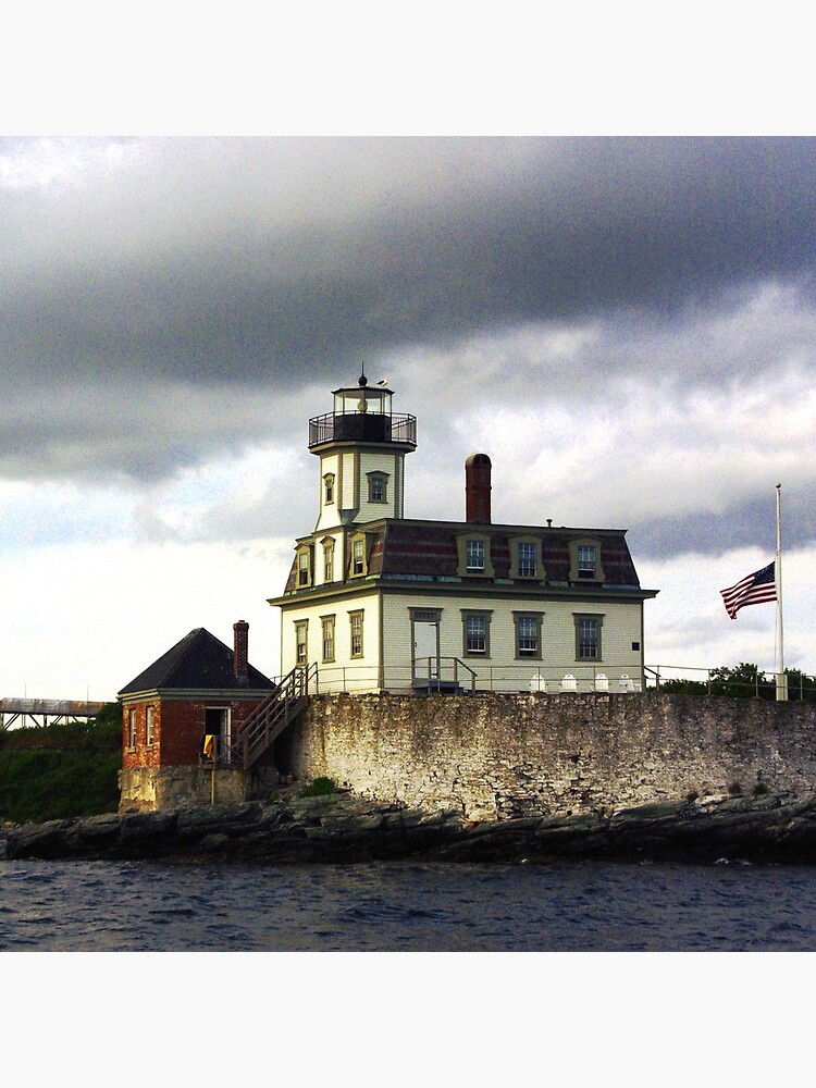 "Rose Island Lighthouse, Newport, RI" Poster for Sale by eyenian