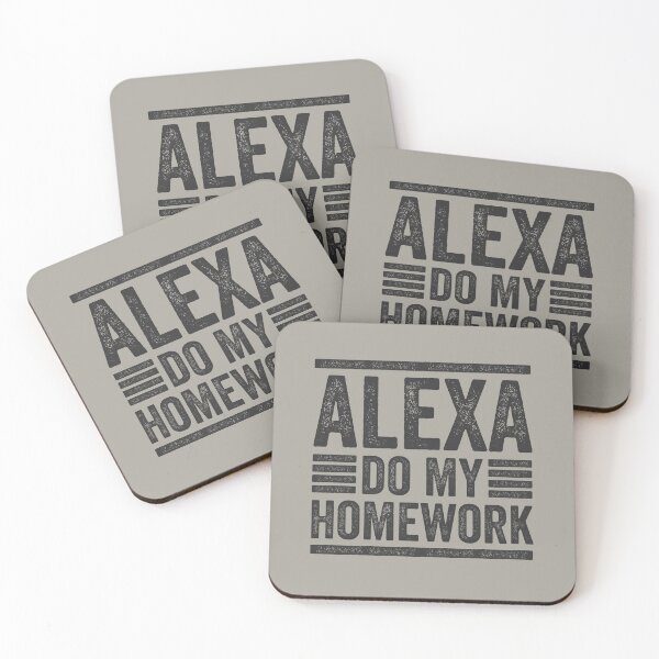 Item preview, Alexa Do My Homework Funny School Student Joke Internet  designed and sold by PandaPope.