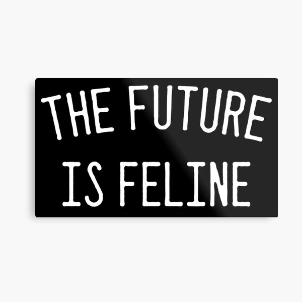 Item preview, The Future Is Feline designed and sold by Funny Tee.