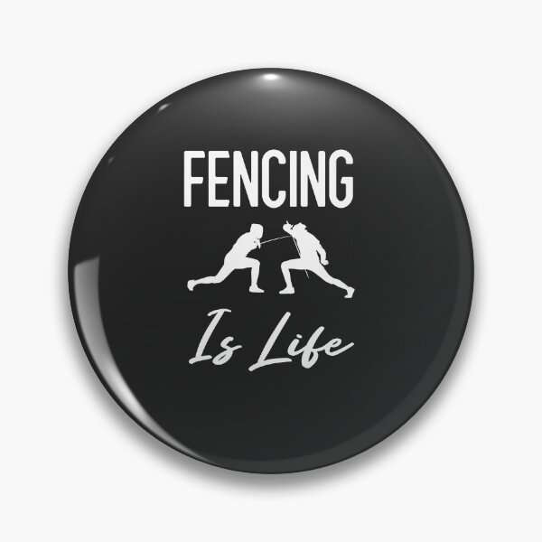 Item preview, Funny Fencing Is Life - Sword Swordsman Gift designed and sold by EricJP.