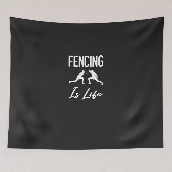 Item preview, Funny Fencing Is Life - Sword Swordsman Gift designed and sold by EricJP.
