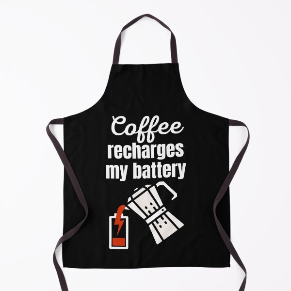 Item preview, Coffee recharges my battery designed and sold by Caregiverology.
