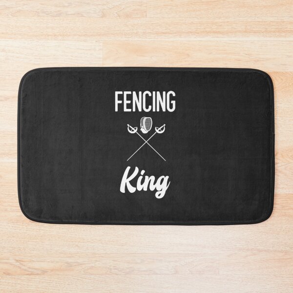 Item preview, Funny Fencing King - Sword Swordsman Gift designed and sold by EricJP.
