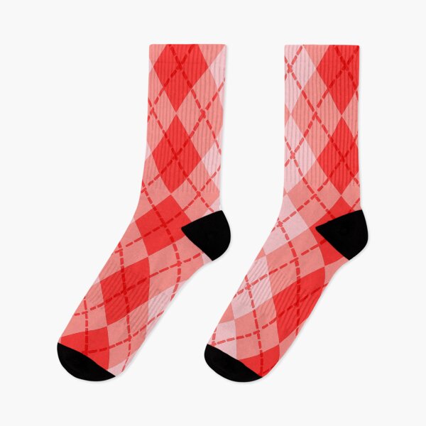 Item preview, Argyle in Red designed and sold by Sharon Schwalbe.
