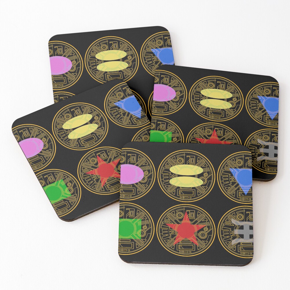 Item preview, Coasters (Set of 4) designed and sold by KyodanJr.