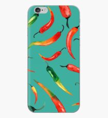 - Chilli pattern (turquoise) - iPhone Case