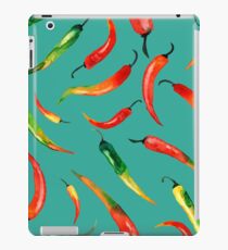 - Chilli pattern (turquoise) - iPad Case/Skin