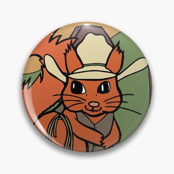Item preview, Yeehaw Cowboy Red Squirrel is Cute and Happy designed and sold by Otter-Grotto.