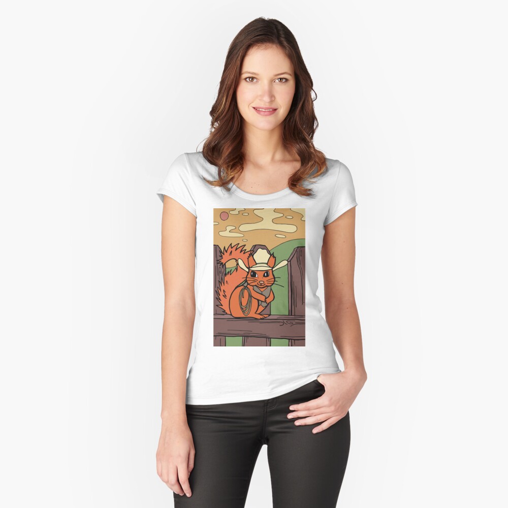 Item preview, Fitted Scoop T-Shirt designed and sold by Otter-Grotto.