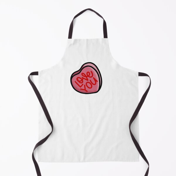 Item preview, Love you Conversation Heart Doodle designed and sold by sammleavitt.
