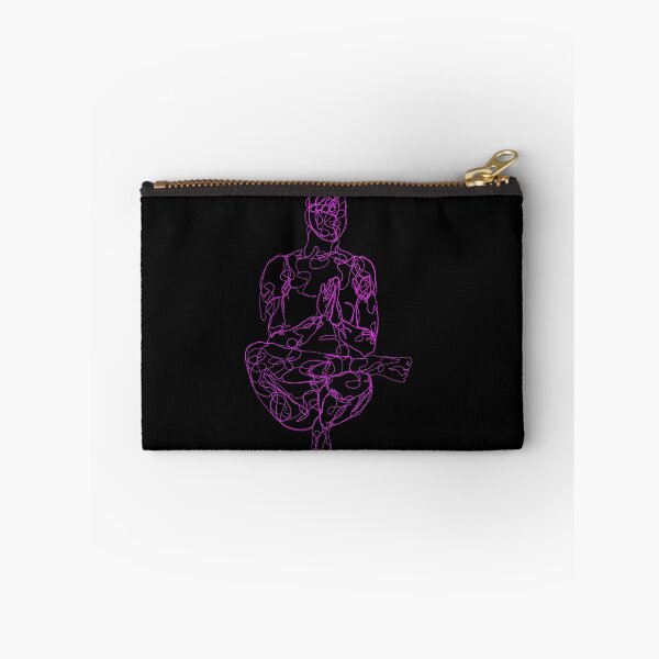 Item preview, Contour Line Yoga-Crown Chakra Squat Prayer Pose  designed and sold by FranksArtWorld.