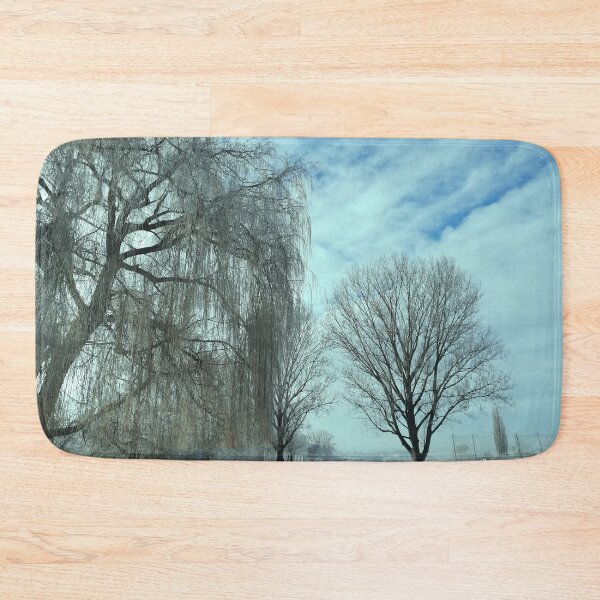 Item preview, Soccer Field with Willow in Winter at Piliscsev, Hungary designed and sold by Istvan Ocztos.