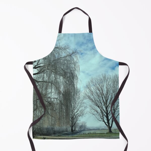 Item preview, Soccer Field with Willow in Winter at Piliscsev, Hungary designed and sold by Istvan Ocztos.