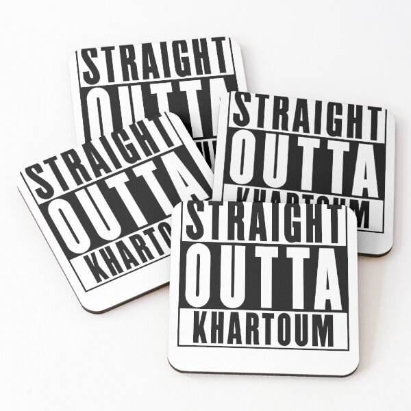 Item preview, Straight Outta Khartoum designed and sold by RandomStuffShop.