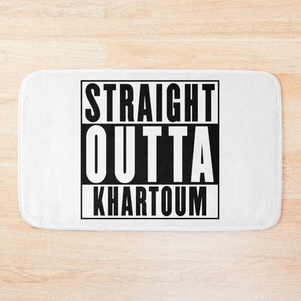 Item preview, Straight Outta Khartoum designed and sold by RandomStuffShop.
