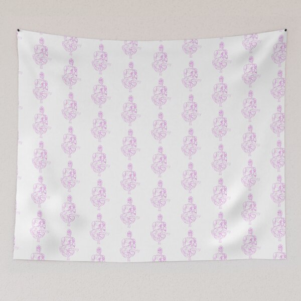 Item preview, Contour Line Yoga-Crown Chakra Squat Prayer Pose  designed and sold by FranksArtWorld.