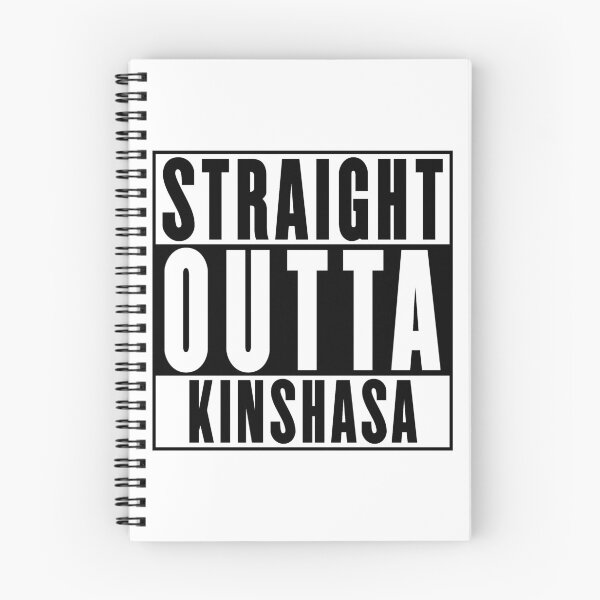 Item preview, Straight Outta Kinshasa designed and sold by RandomStuffShop.